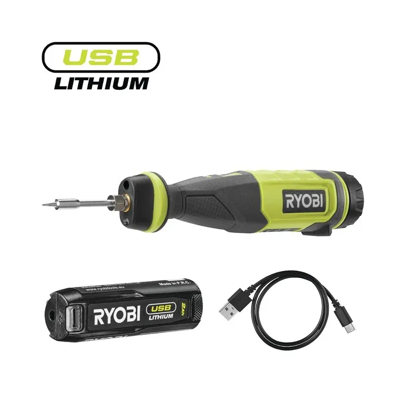 Ryobi 4V Loddekolbesæt – RSI4-120G Black Friday Tilbud
