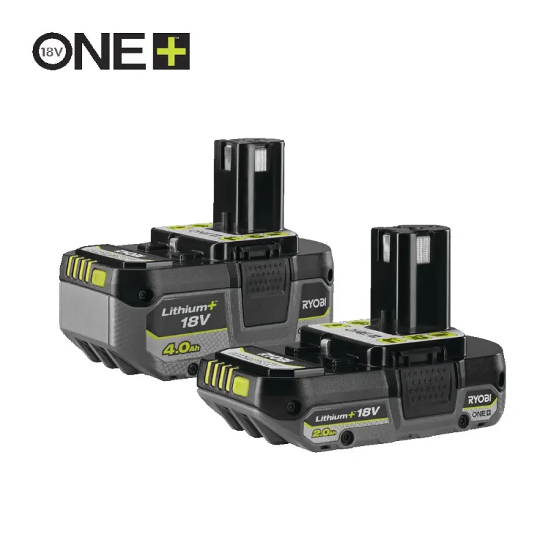 18v One+ Batteripakke 1 X 4,0 & 1 X 2,0 Ah Black Friday Ryobi Tilbud