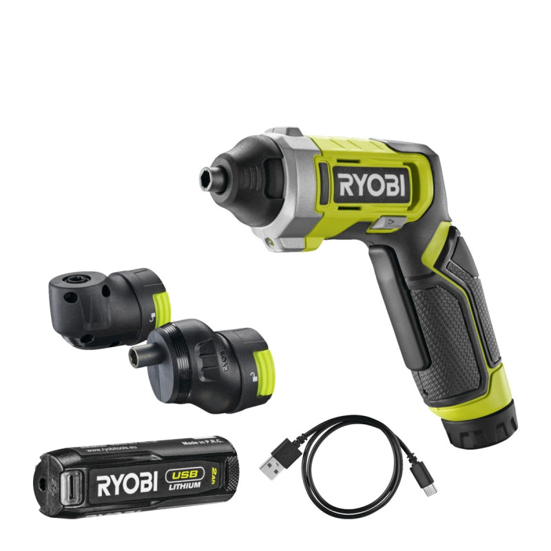 Skruemaskine Rsd4 120ta2   5133006211 Black Friday Ryobi Tilbud
