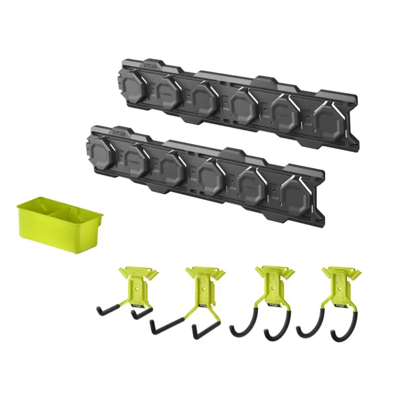 Ryobi Vægopbevaringssæt 7 Dele – Fantastisk Black Friday Tilbud!