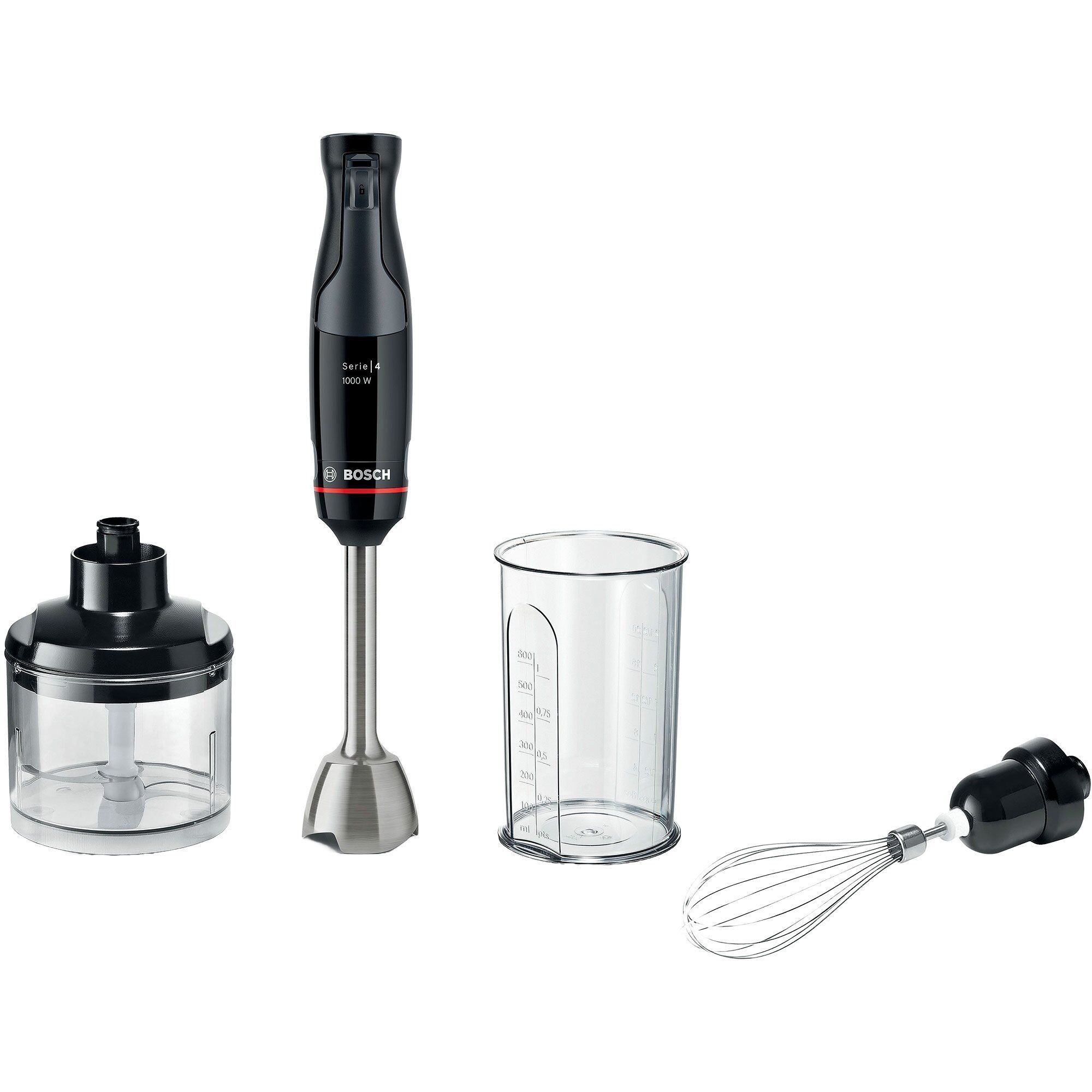 Ergomaster Serie 4 Stavblender, Sort Black Friday Bosch Tilbud