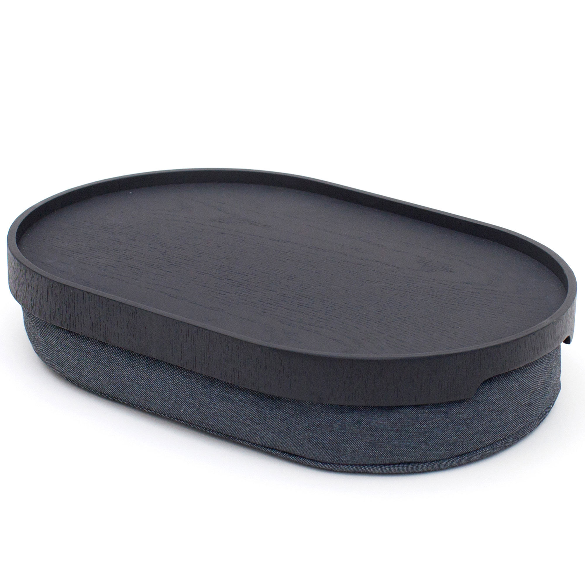 Curveline Knæbrik 39x26 Cm, Sort Grå Black Friday Bosign Tilbud