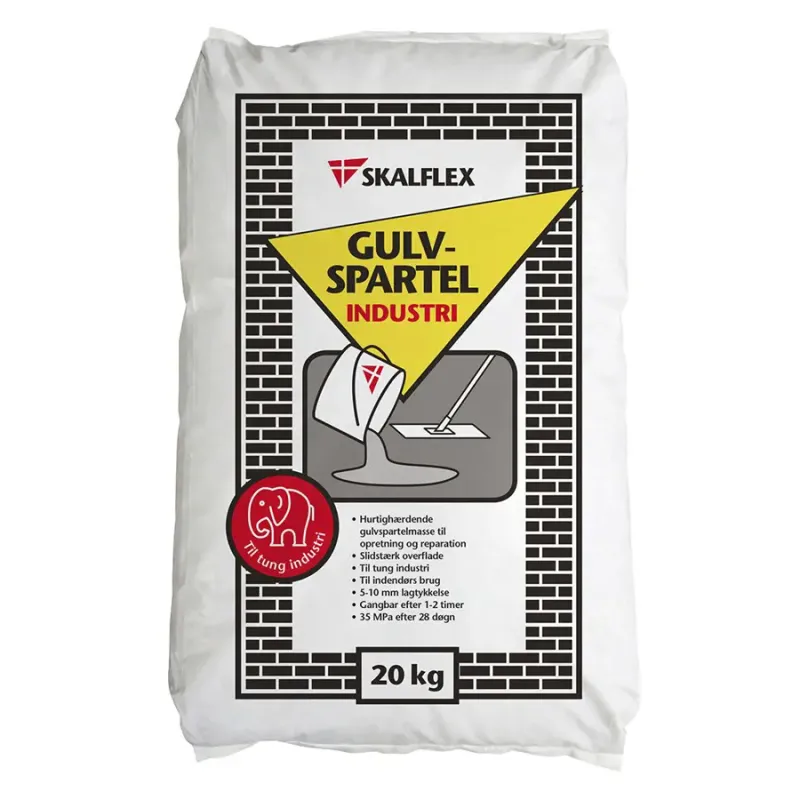 Gulvspartel Industri         20kg Black Friday Skalflex Tilbud