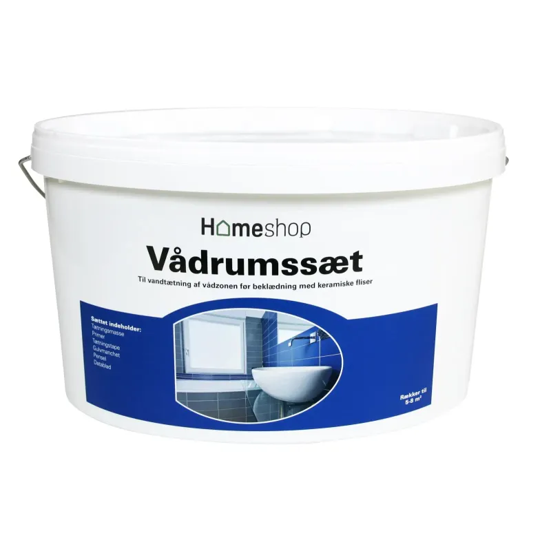 Homeshop Vådrumssæt – Vandtæknings Tilbud til Black Friday!