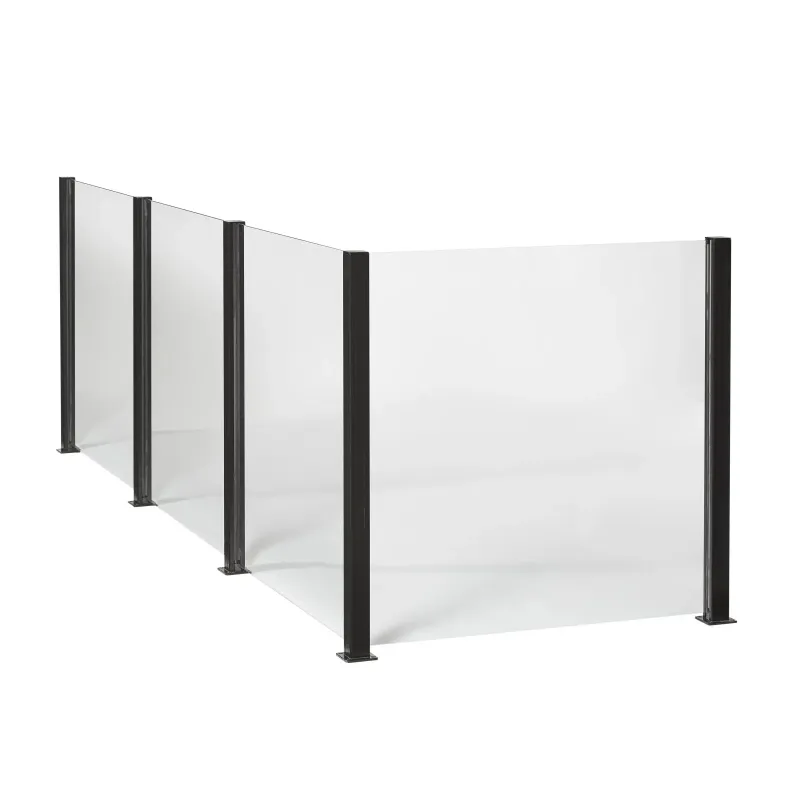Smart Fence – 6 Mm Klart Glas Modul 95 Black Friday Tilbud
