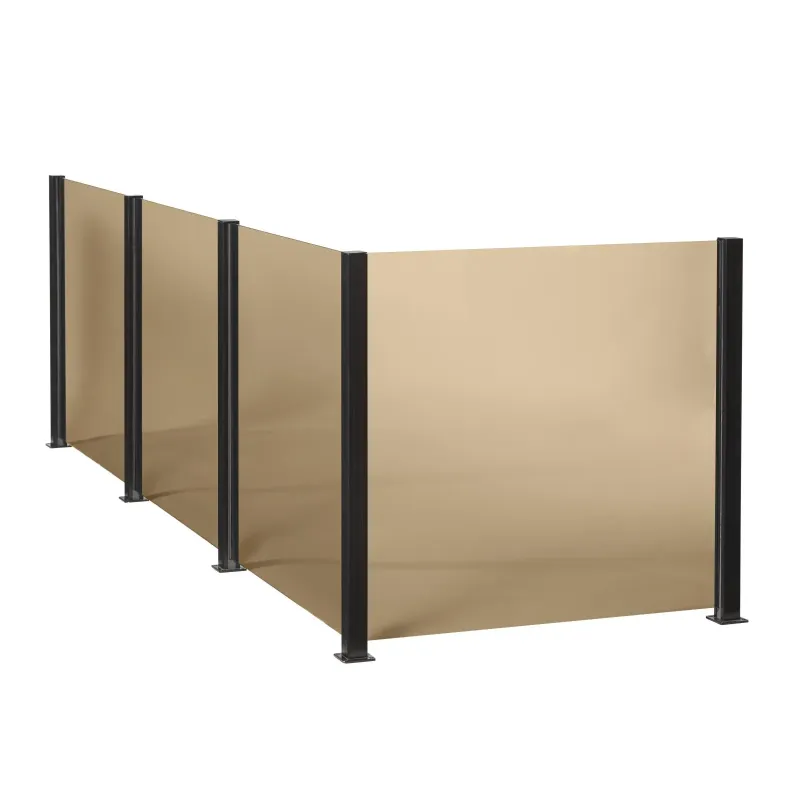 Smart Fence Røgfarvet Glas Modul 95 – Black Friday Tilbud!