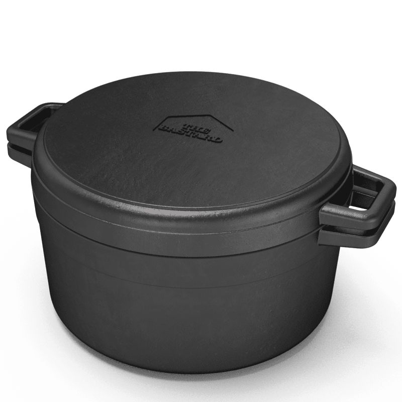 Bstrd Dutch Oven & Griddle Large 28 Cm Black Friday The Bastard Tilbud