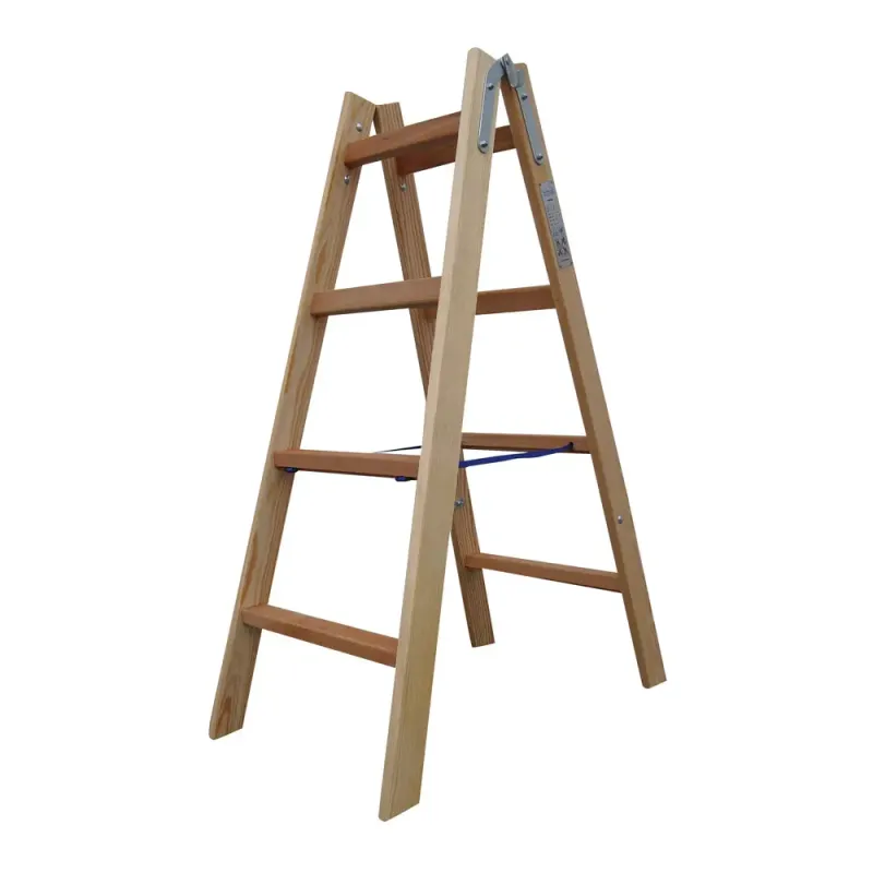 Træstige 2x4 Trin Black Friday Materielhuset Tilbud