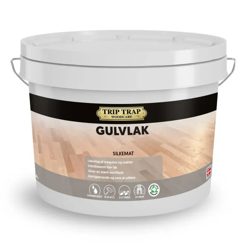 Gulvlak Silkemat 2,5lt Black Friday Trip Trap Tilbud