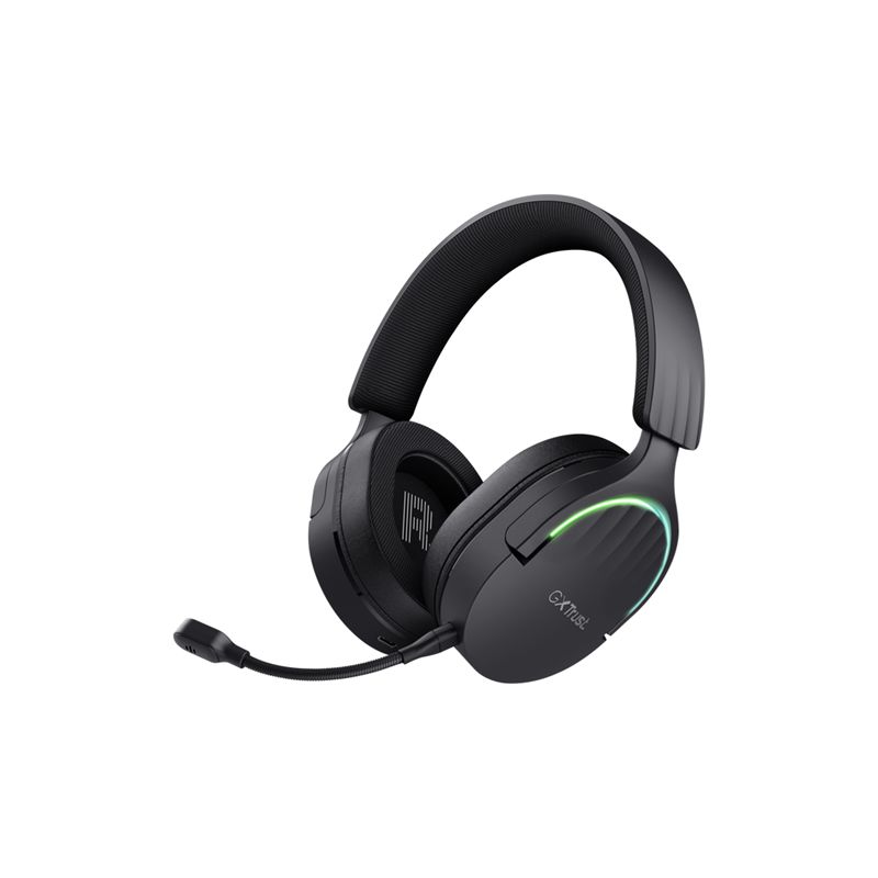 Gxt491 Fayzo Wireless Headset   Black Headset Black Friday Trust Tilbud