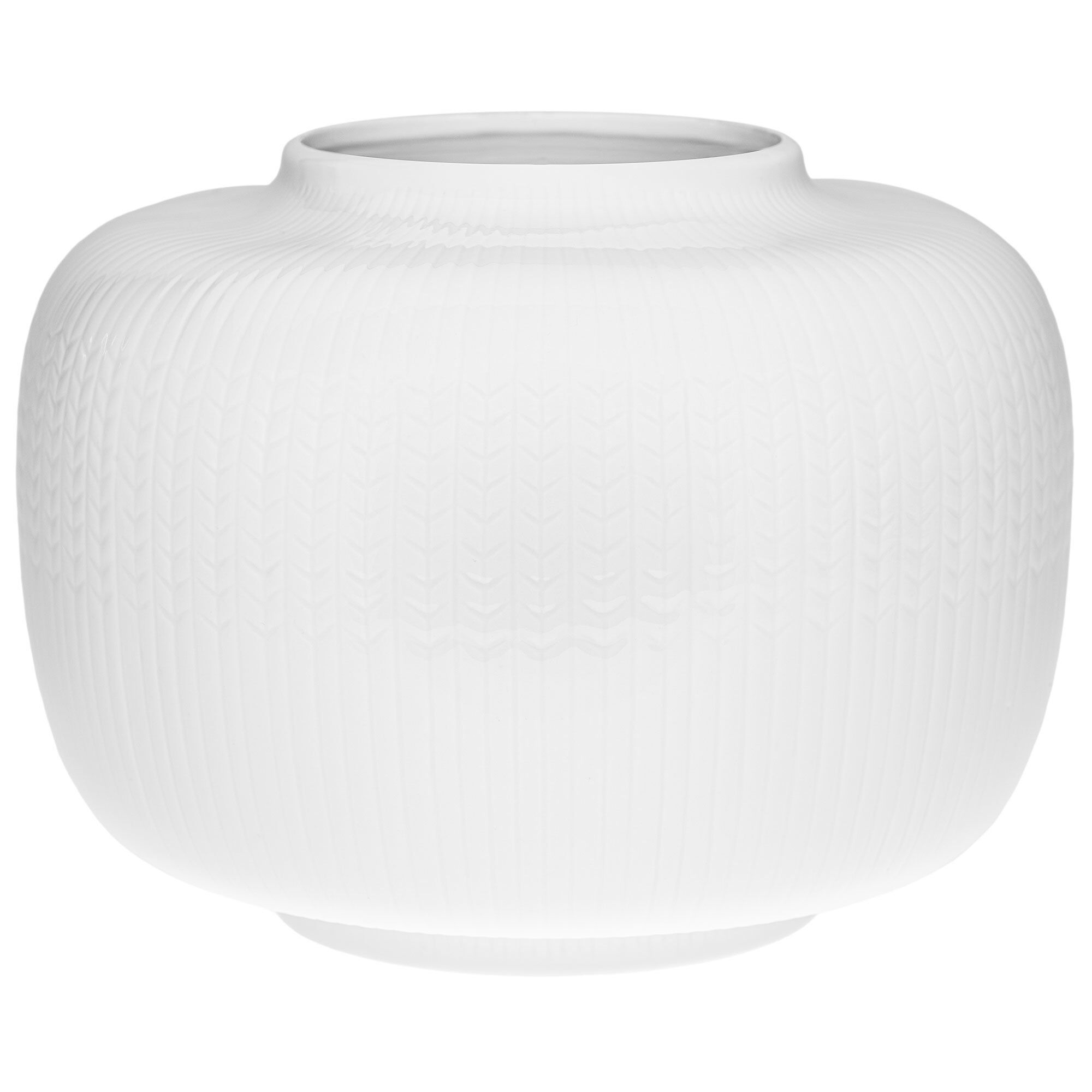 Swedish Grace Vase 22 X 17 Cm, Sne Black Friday Rörstrand Tilbud