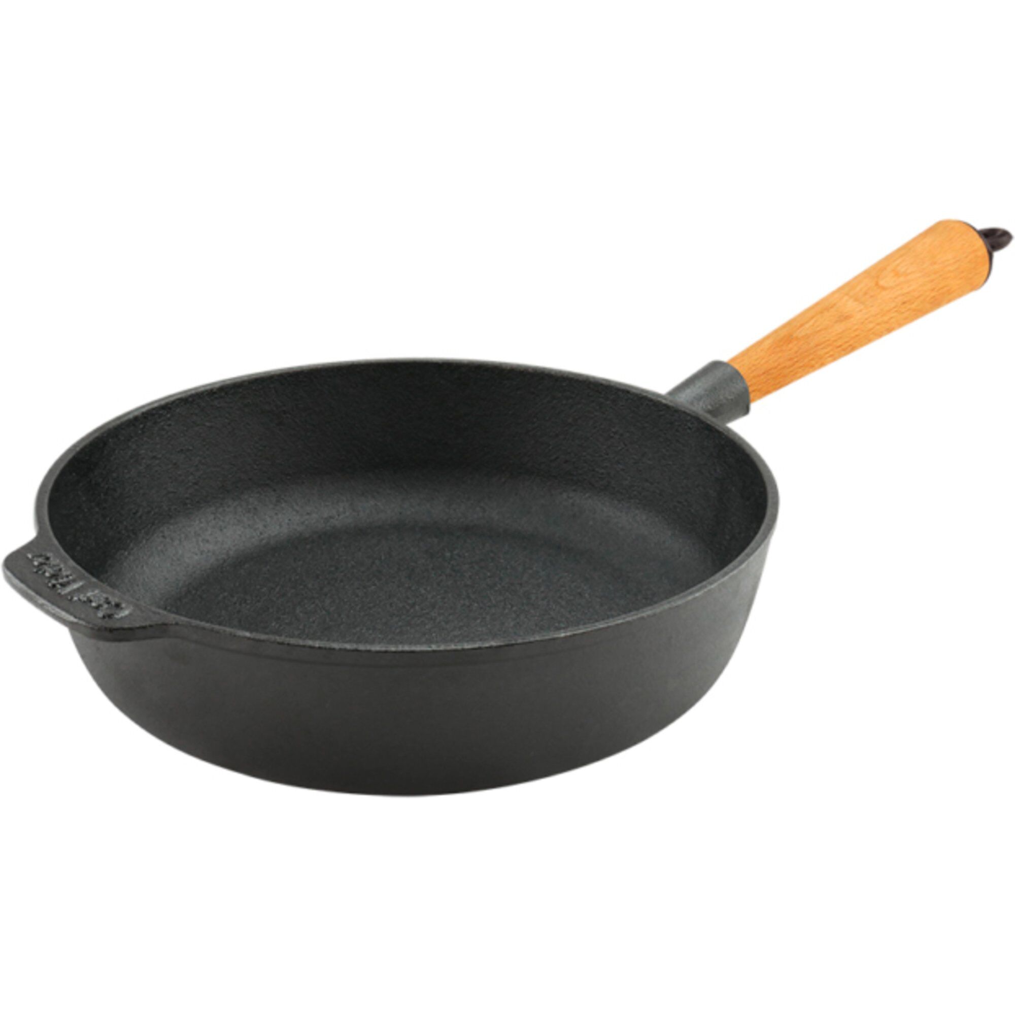 Støbejerns Sauterpande 25 Cm, Med Bøgegreb Black Friday Carl Victor Tilbud