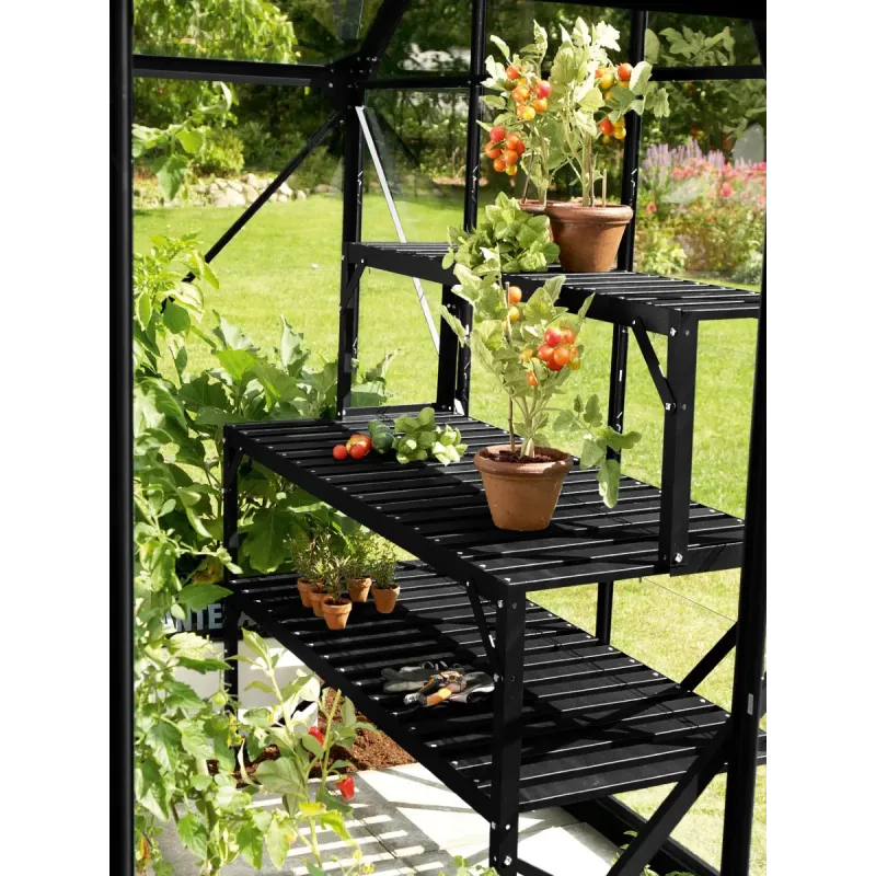 Top Til Bord Til Drivhus Sort Black Friday Vitavia Tilbud