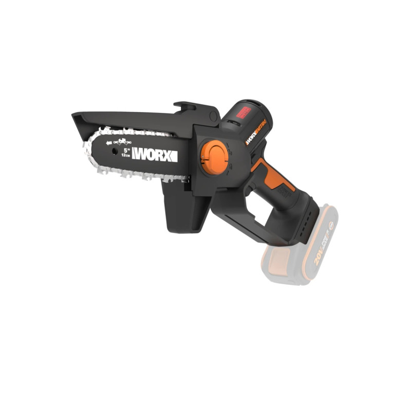 20v Mini Nitro Kædesav 12 Cm     Solo     Wg325e.9 Black Friday Worx Tilbud