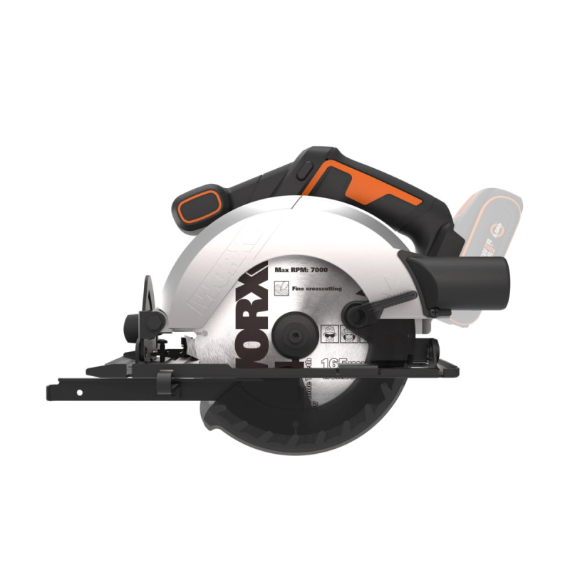 20v Rundsav 165 Mm     Solo     Wx526.9 Black Friday Worx Tilbud