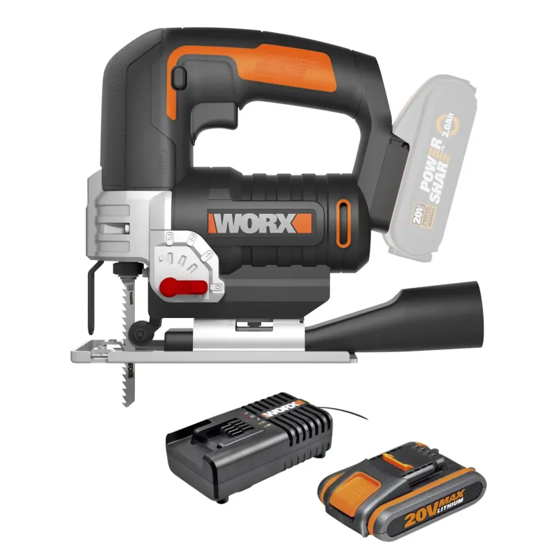 Stiksav + Batterisæt Black Friday Worx Tilbud