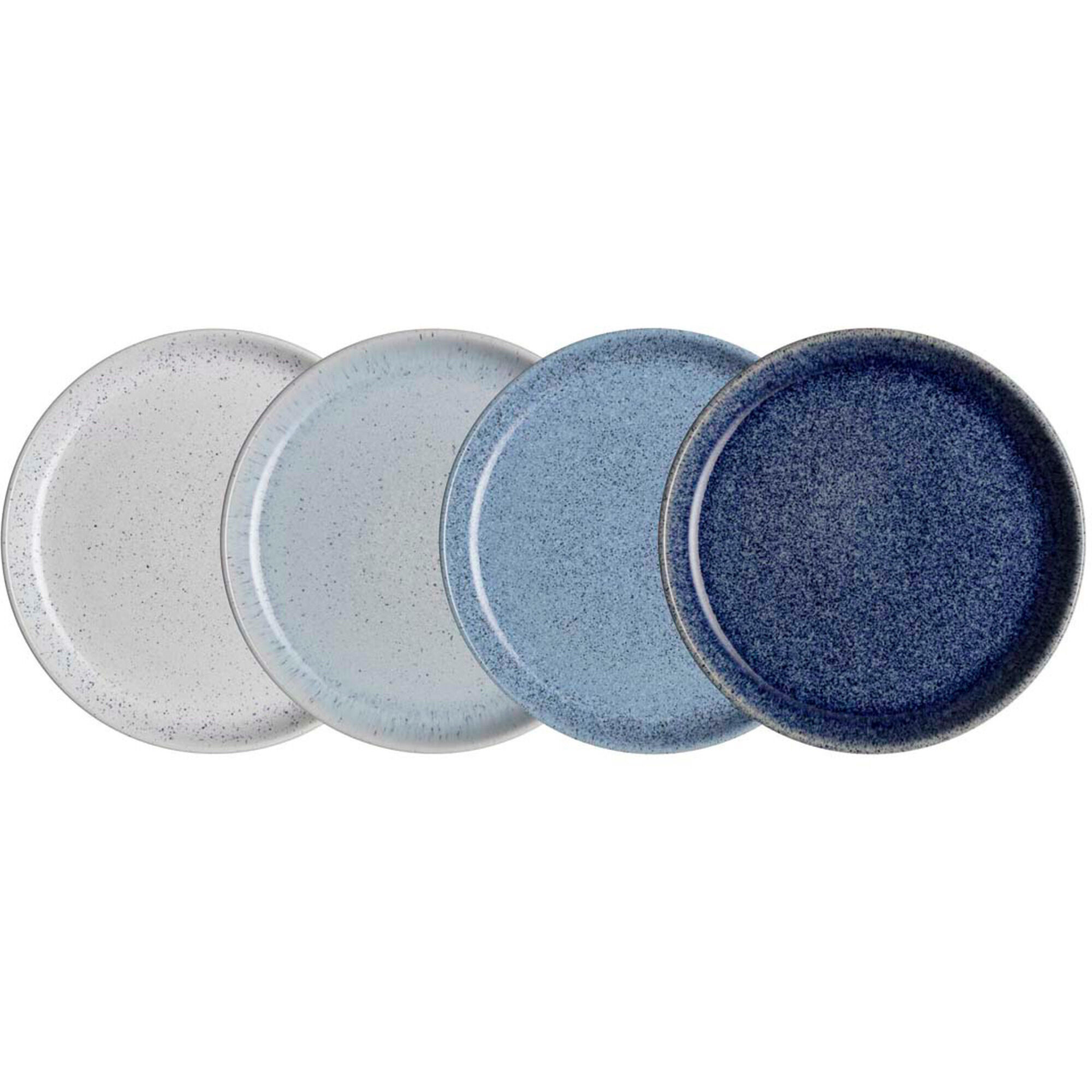 Studio Blue Tallerkener, 21 Cm, 4 Pack Black Friday Denby Tilbud
