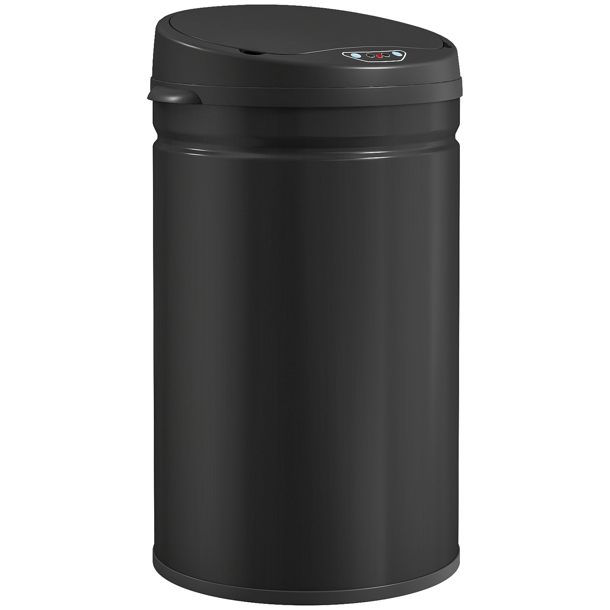 30 Liters Sensoraktiveret Affaldsbeholder Med Soft Close Funktion, Berøringsfri Affaldsbeholder I Rustfrit Stål Til Hygiejniske Køkkener Black Friday Aosom Tilbud