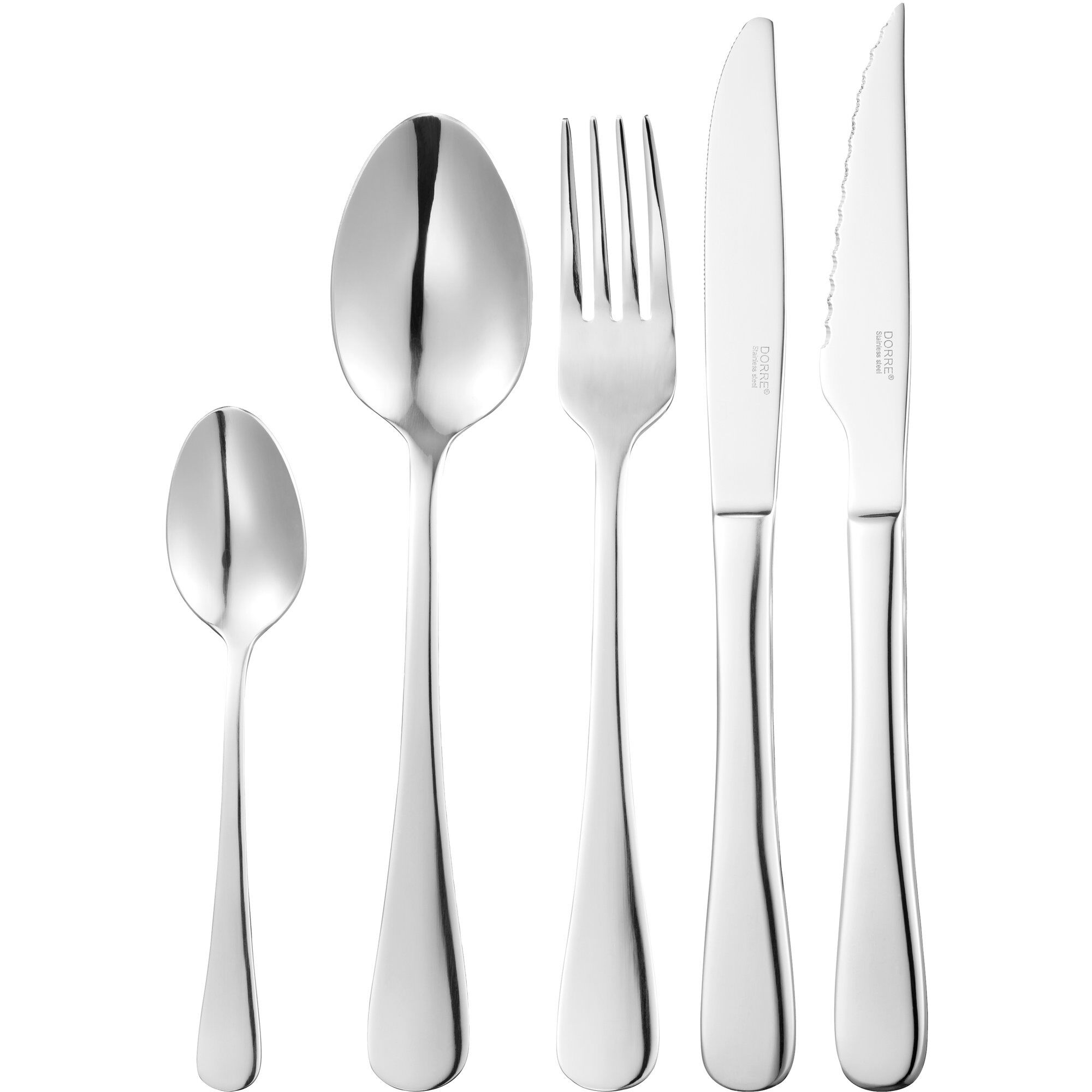 Elegant Bestiksæt 60 Dele – Black Friday Tilbud!
