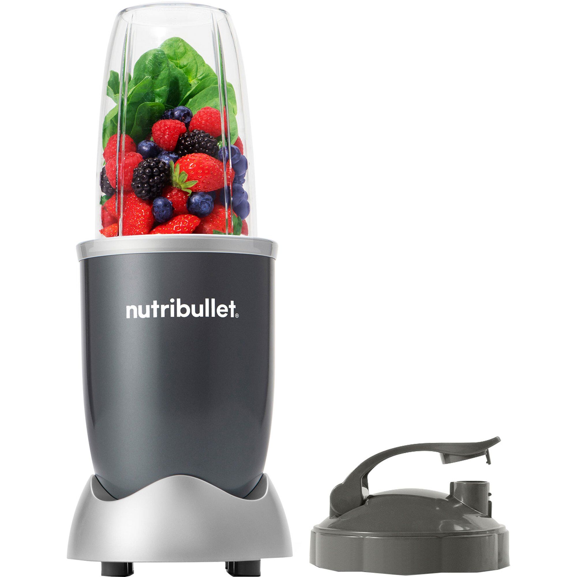 Personal Blender 600 Ml, Grey Black Friday Nutribullet Tilbud