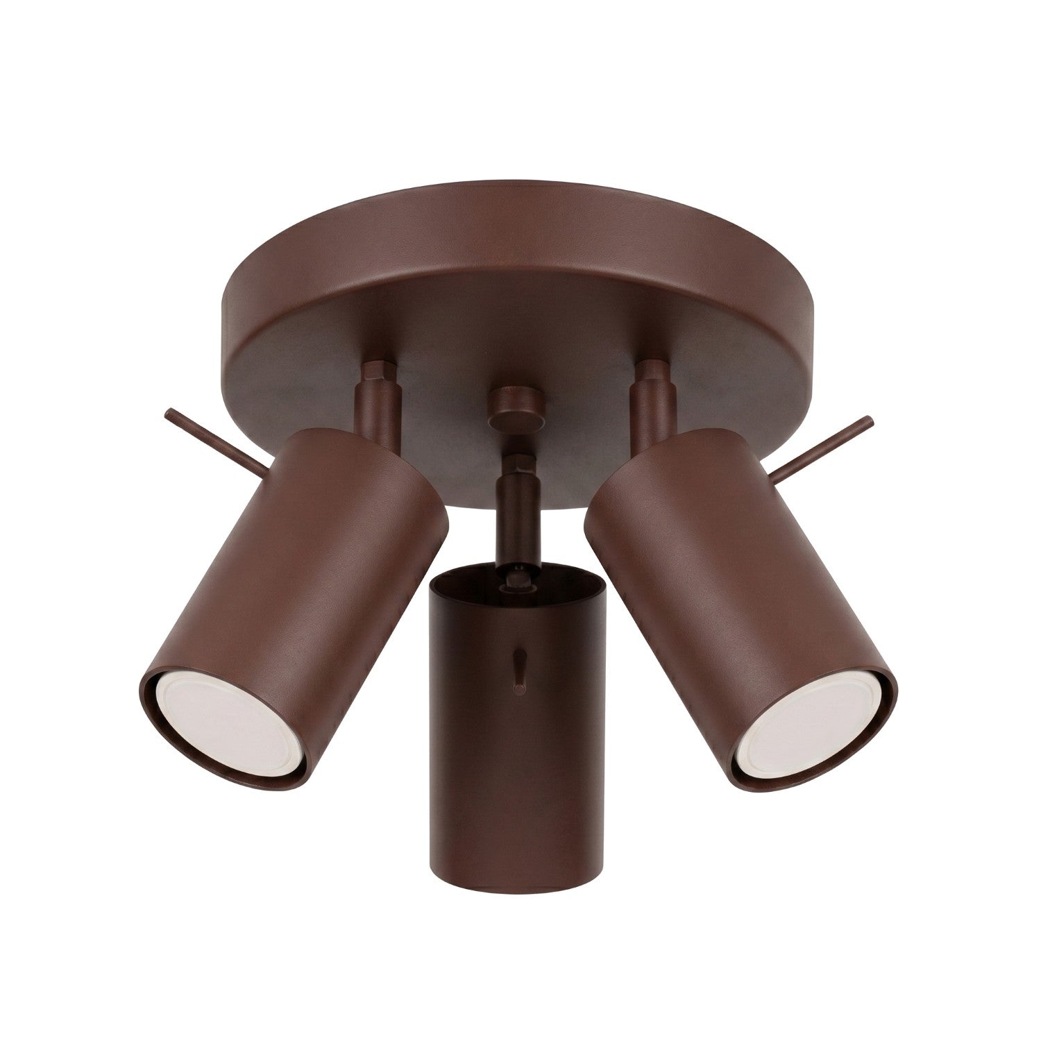 Loftlampe Ring 3p Brun Black Friday Sollux Lighting Tilbud