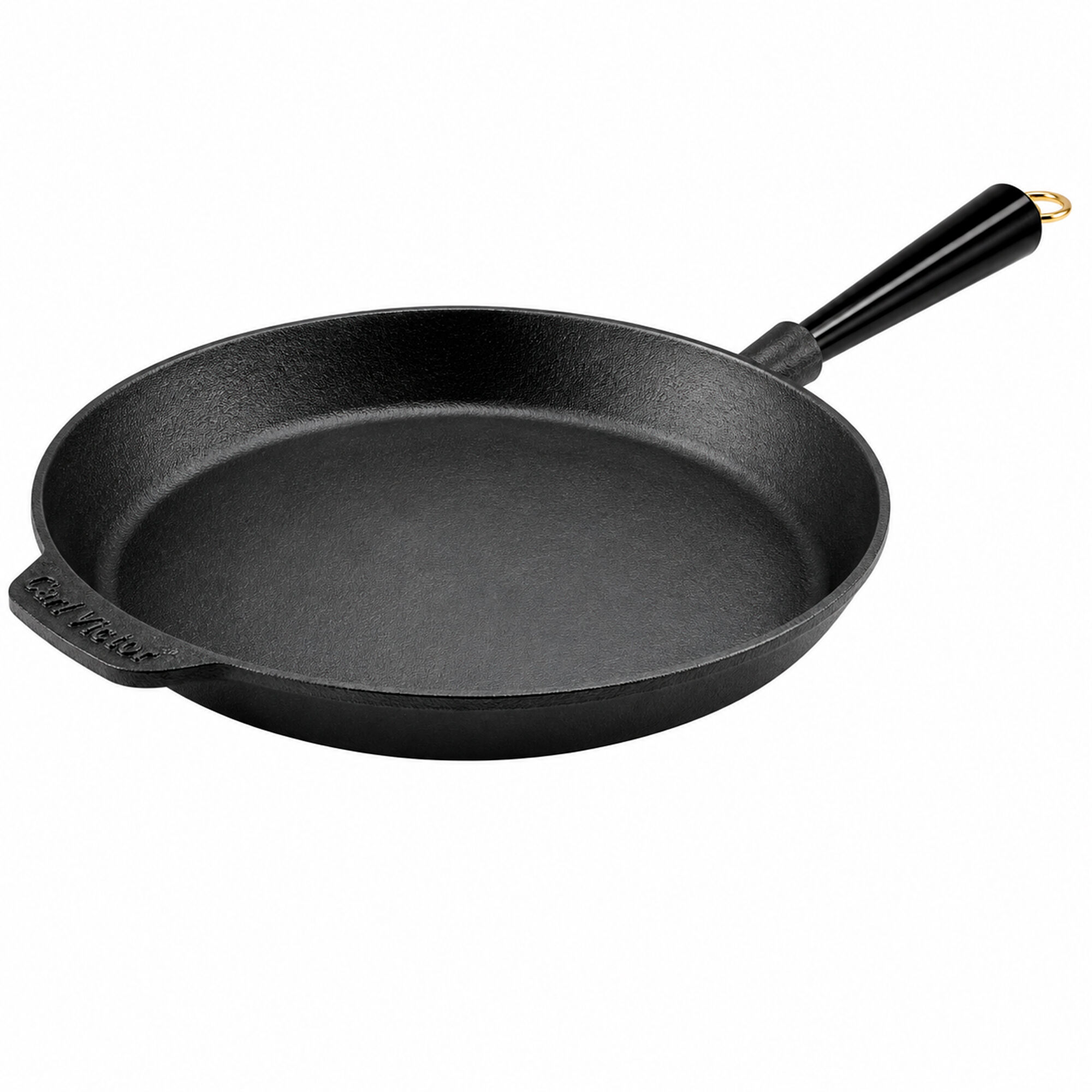 Gold Stegepande 28 Cm, Støbejern Black Friday Carl Victor Tilbud