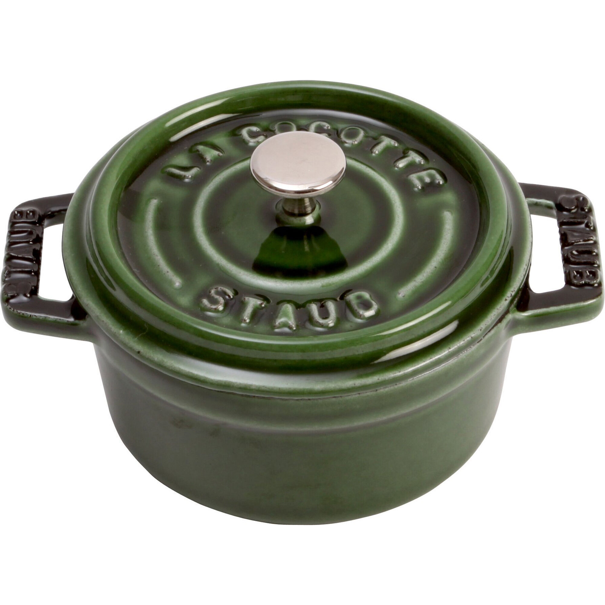 La Cocotte Minigryde 10 Cm, Grøn Black Friday Staub Tilbud