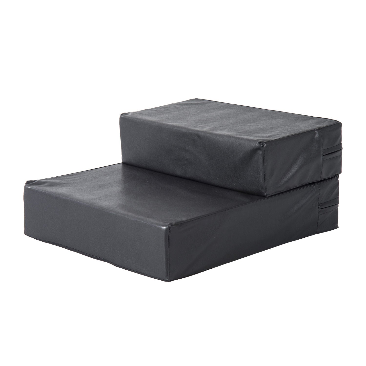 Kæledyrstrapper Dyremåtte 2 Trin Sammenklappelig Hundetrappe Trappemåtte Til Katte Og Hunde Sort L45 X B39 X H20 Cm Black Friday Aosom Tilbud