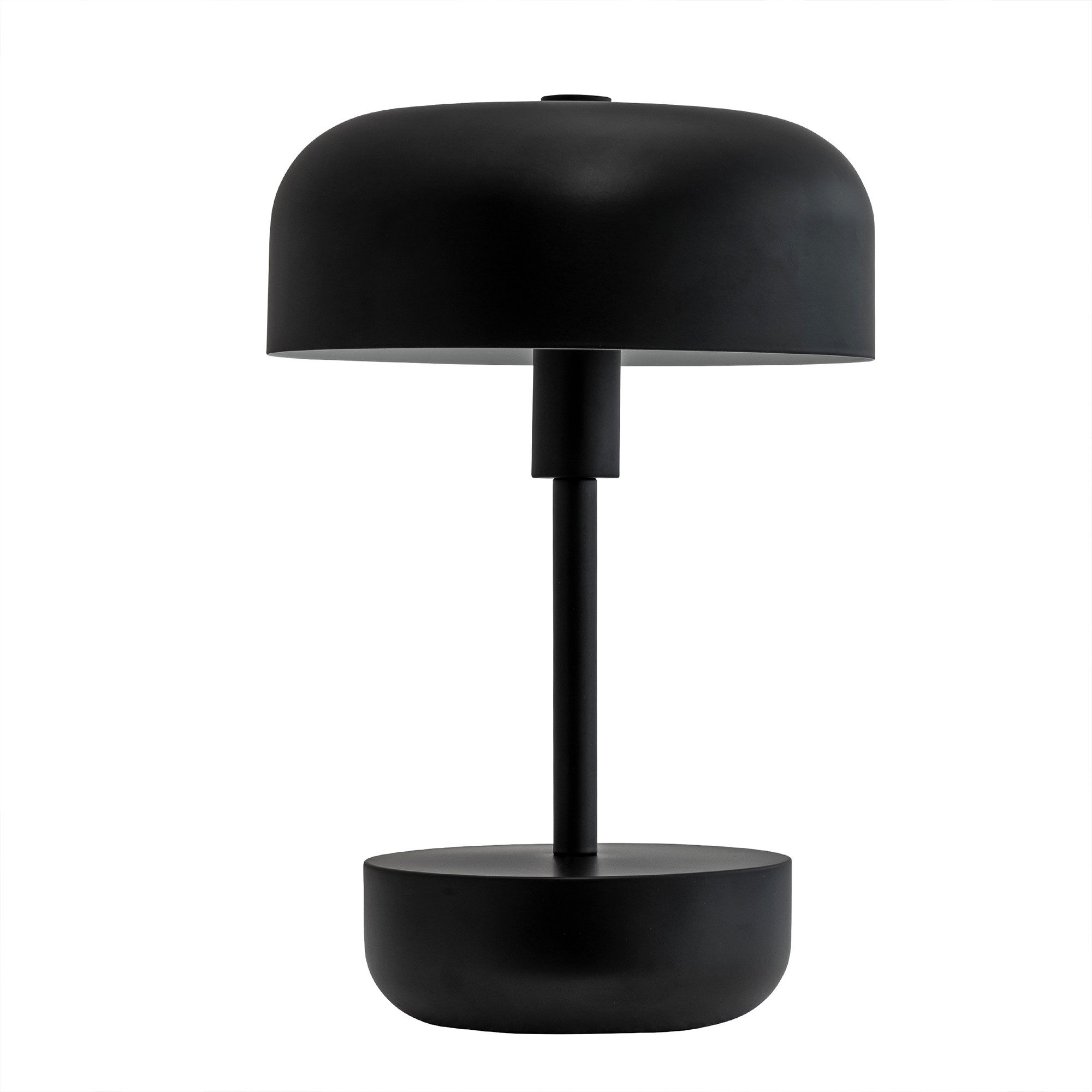 Haipot Genopladelig Led Bordlampe, Sort Black Friday Dyberg Larsen Tilbud