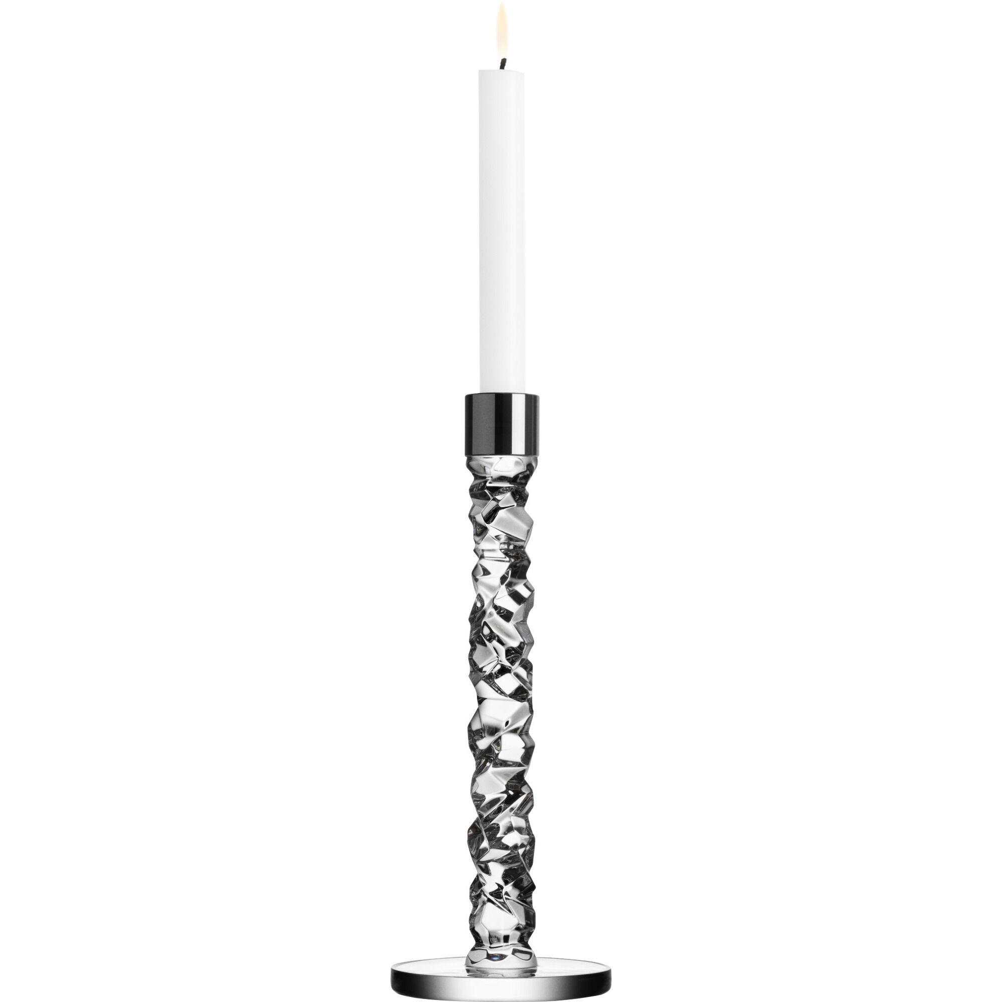 Carat Lysestage 29,7cm. Black Friday Orrefors Tilbud