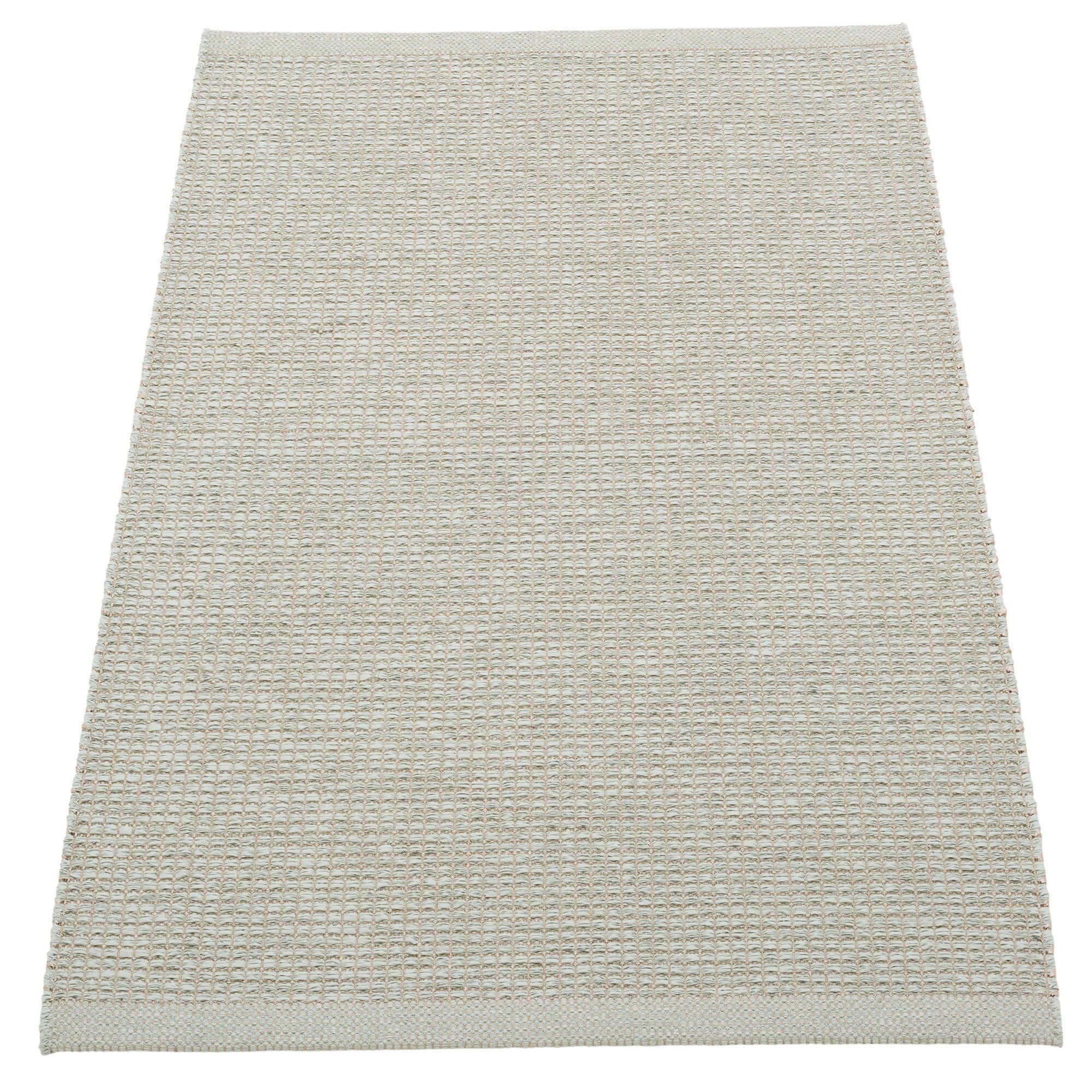 Emm Gulvtæppe 120x70 Cm, Sage Linen Black Friday Pappelina Tilbud