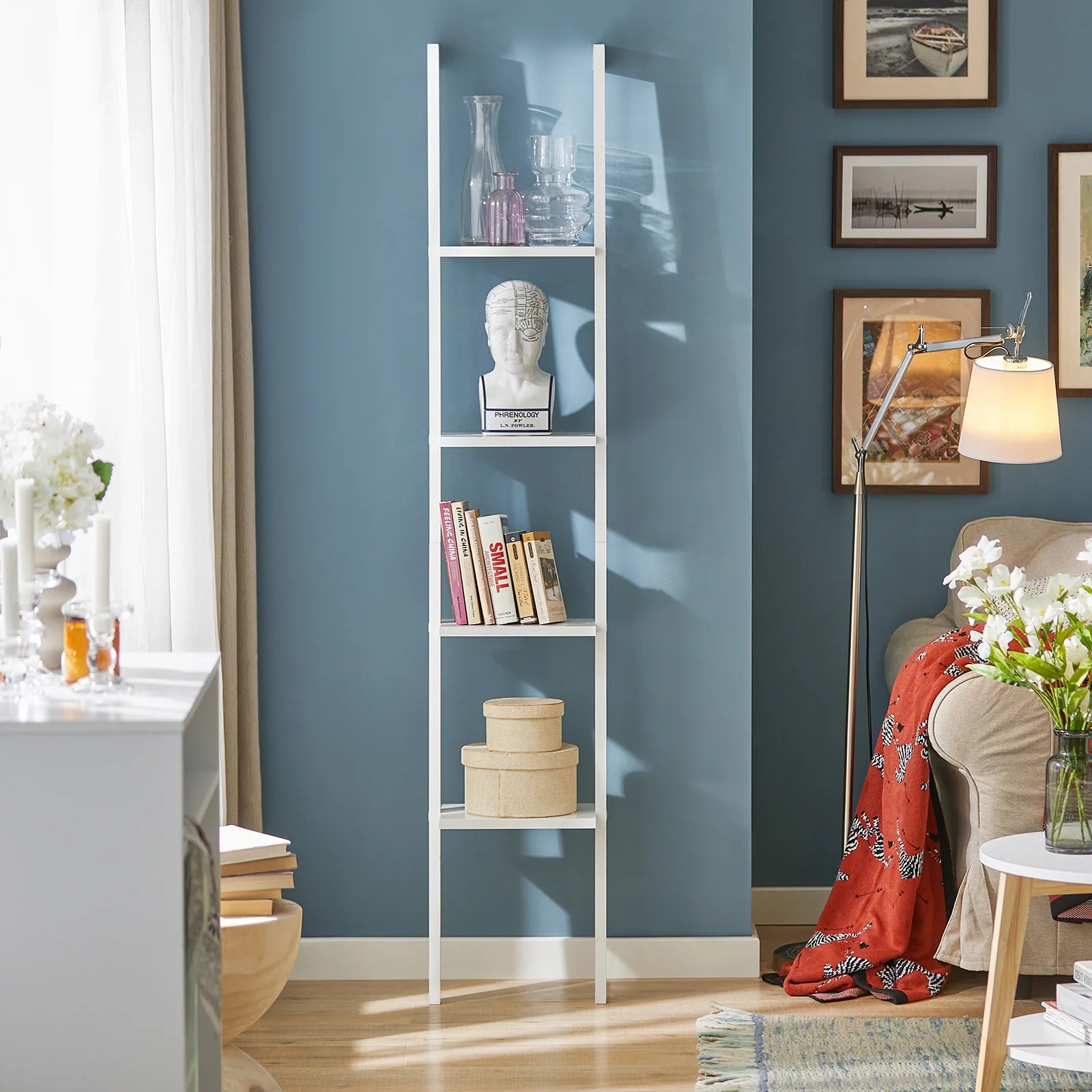 Dekorativ Stigereol i Bambus og MDF – Black Friday Tilbud!