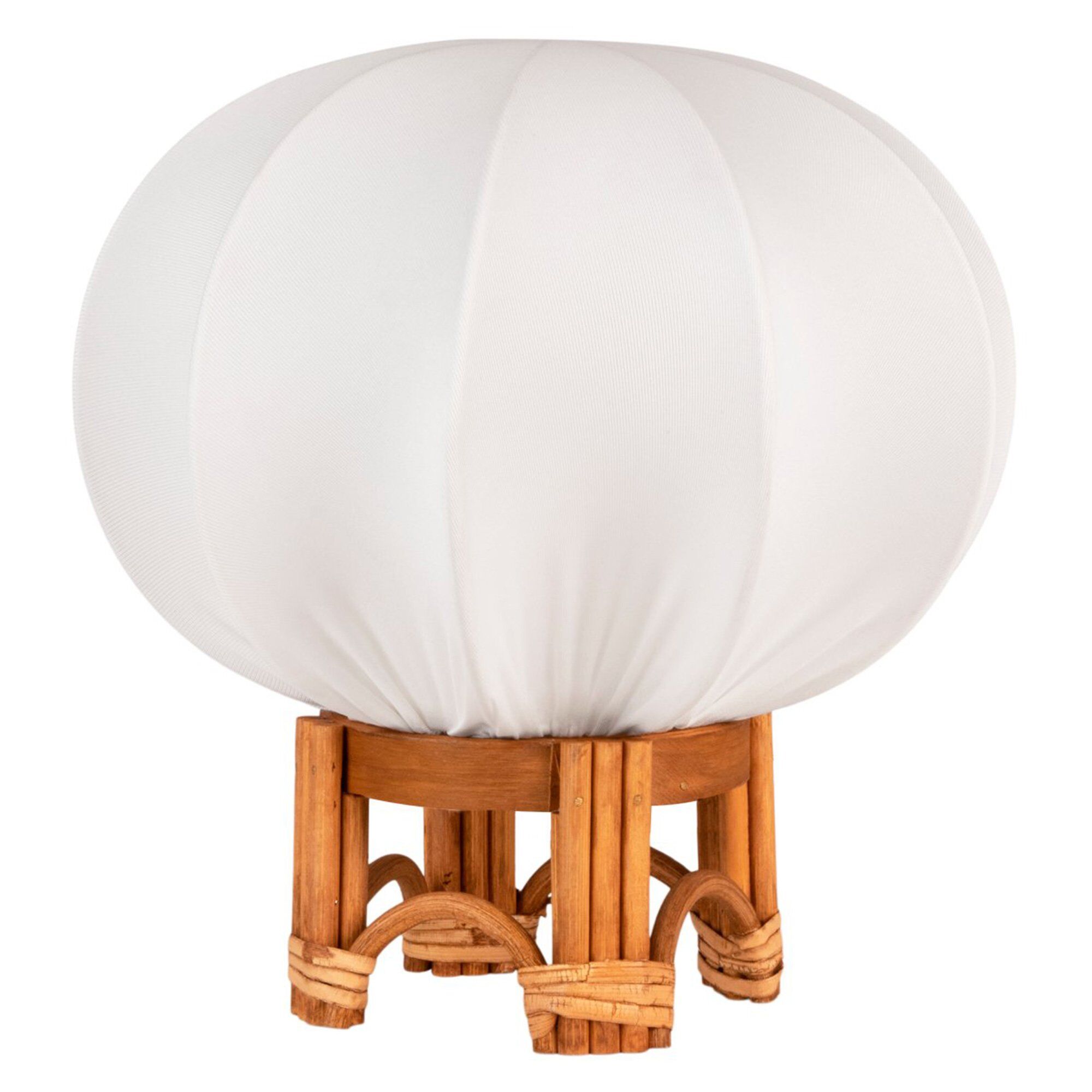 Fiji Bordlampe, 25 Cm, Natur Black Friday Globen Lighting Tilbud