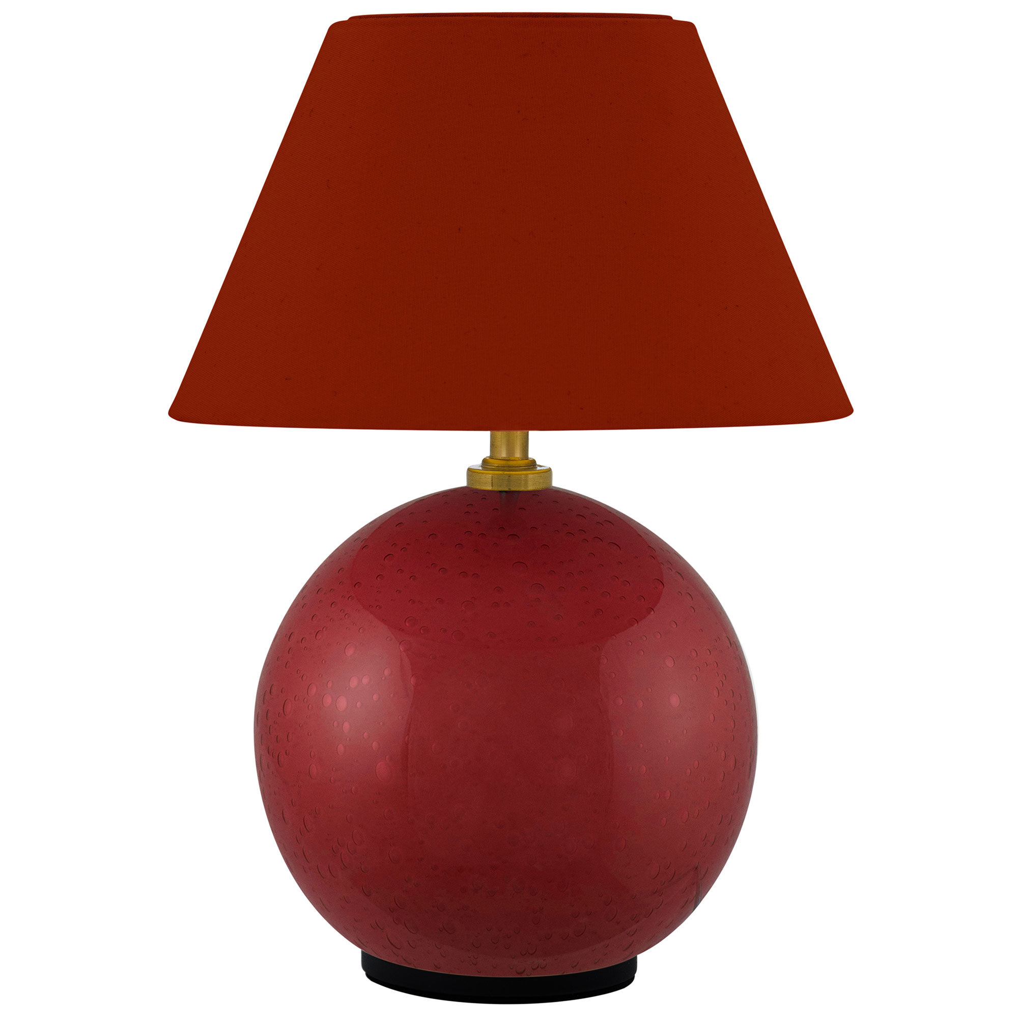 Iris 16 Bærbar Bordlampe, Burgundy Black Friday Globen Lighting Tilbud