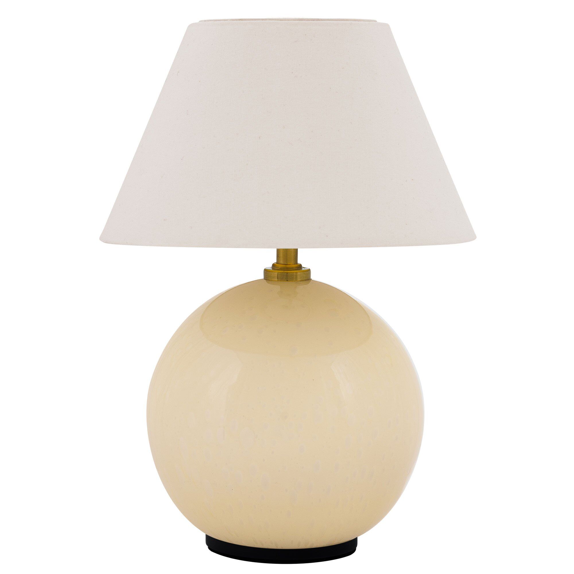 Iris Bærbar Bordlampe, Creme Black Friday Globen Lighting Tilbud