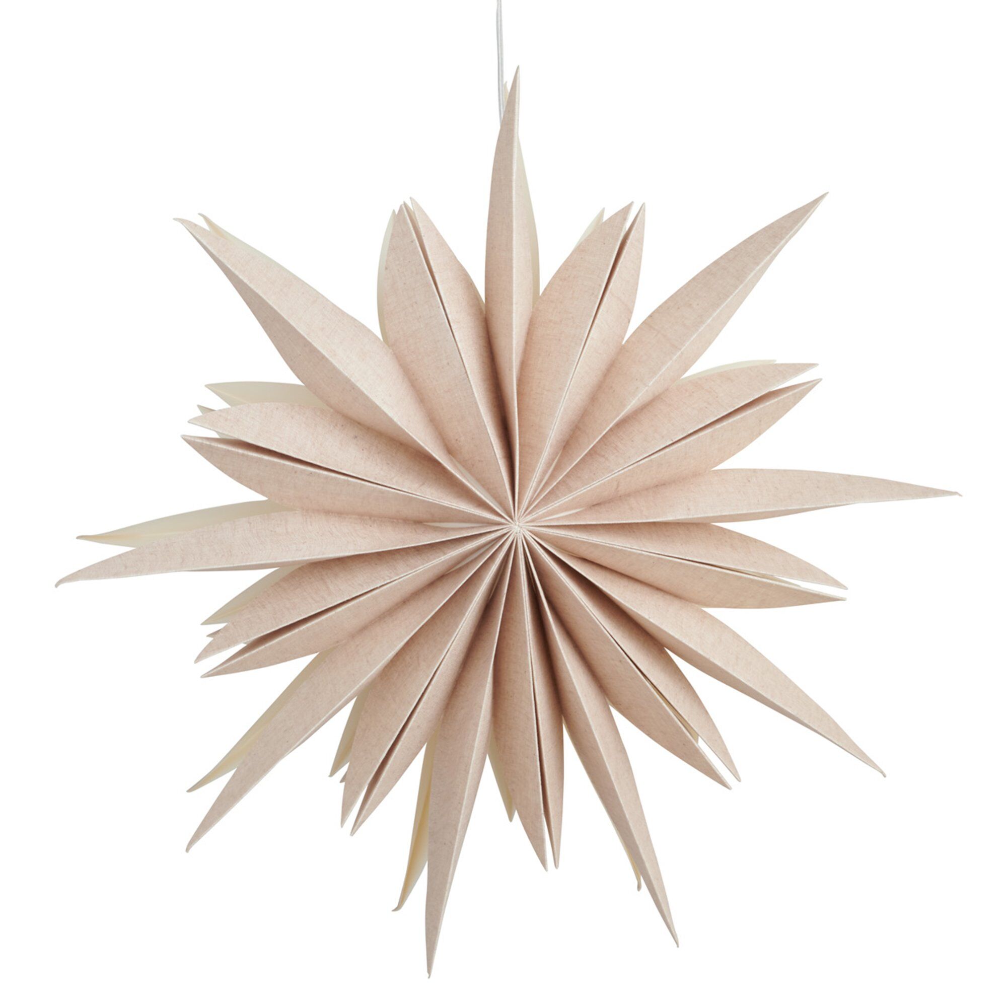 Fiona Julestjerne 65 Cm, Natural Black Friday Watt&veke Tilbud