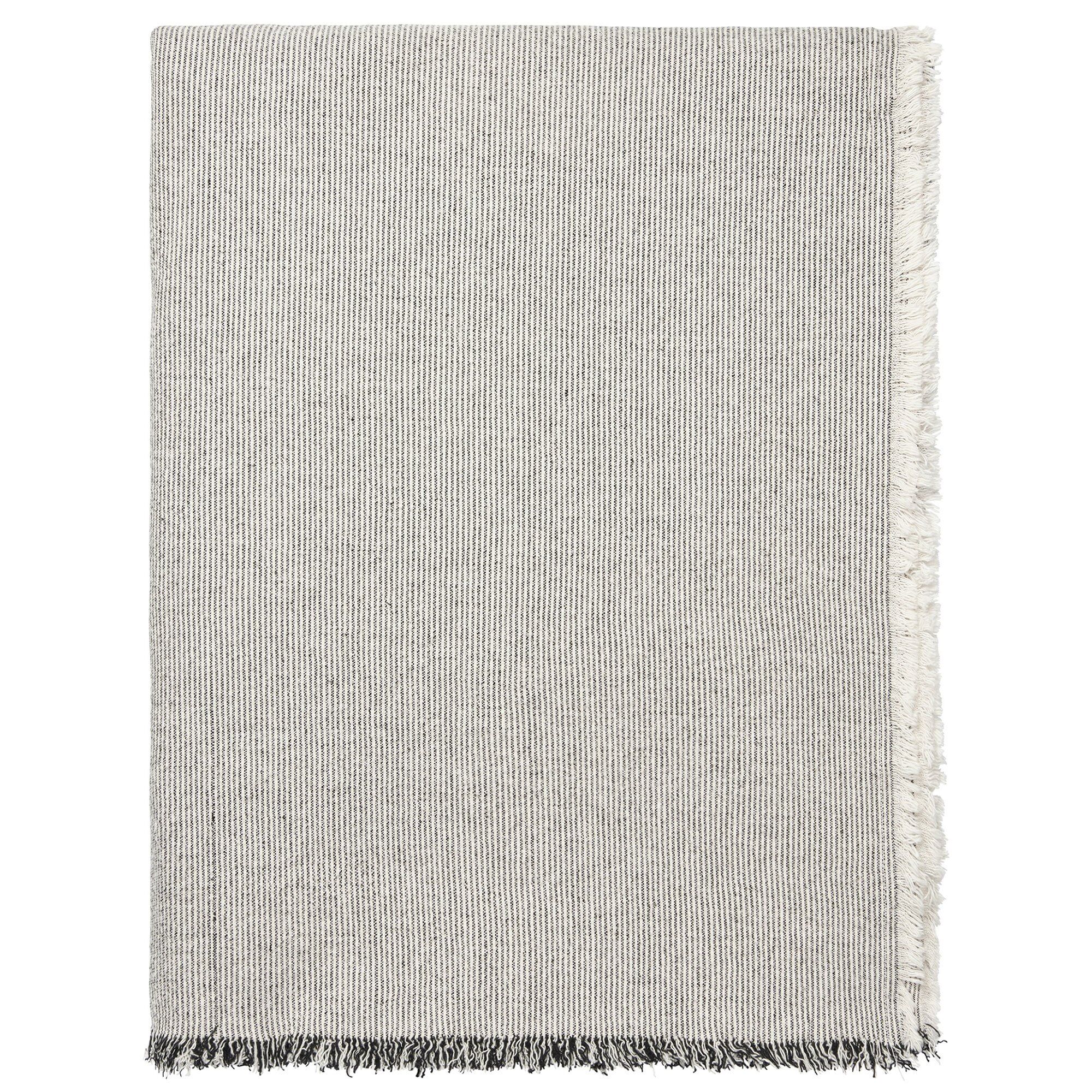 Elouise Dug 300 X 160 Cm, Black Offwhite Black Friday Broste Tilbud