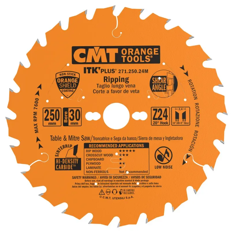 Klinge 250x2,4x30 Z24 Wb   271.250.24m Black Friday Cmt Tilbud