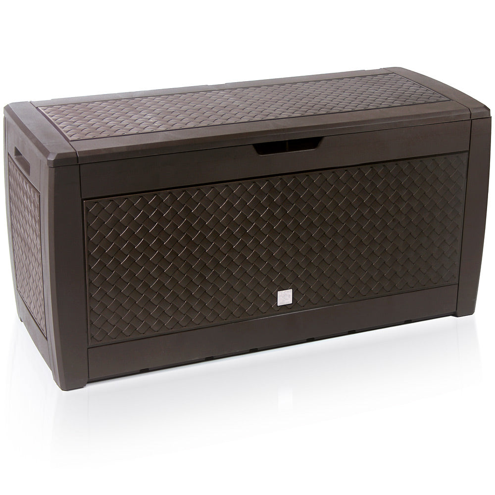 Haveopbevaringsboks Matuba Brun 310l Black Friday Deuba Tilbud