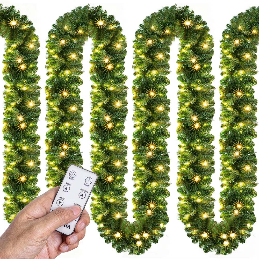 Juleguirlande, 5m, Inkl. Fjernbetjening Black Friday Deuba Tilbud
