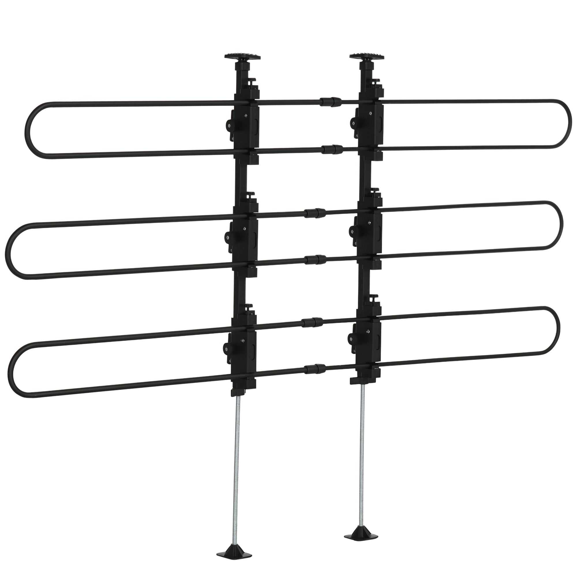 Hundegitter Til Bagagerummet, Let At Installere, Robust Og Formstabil, Stål, 150 X 9 X 124 Cm Black Friday Aosom Tilbud