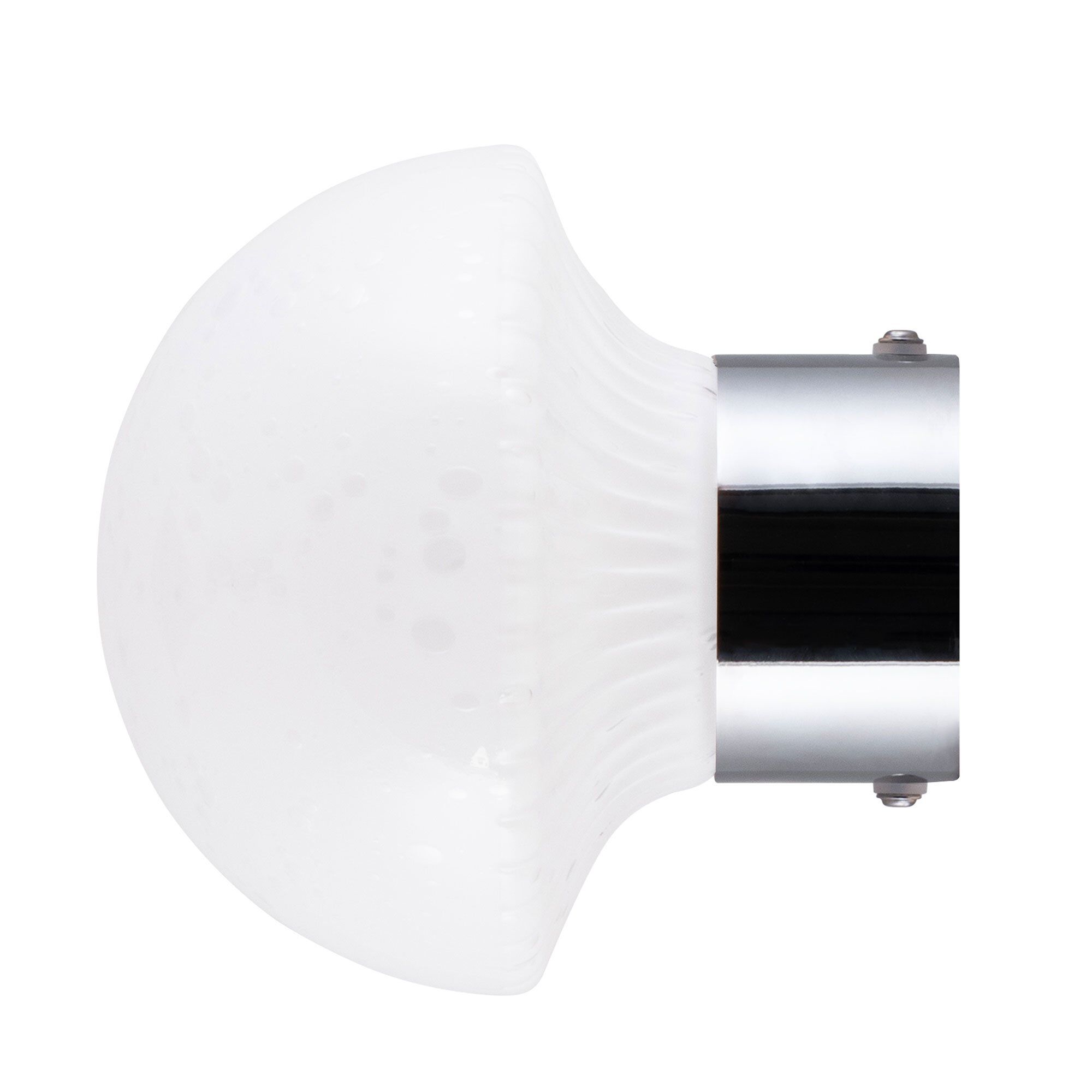 Fungo 16 Væglampe, Hvid Krom Black Friday Globen Lighting Tilbud