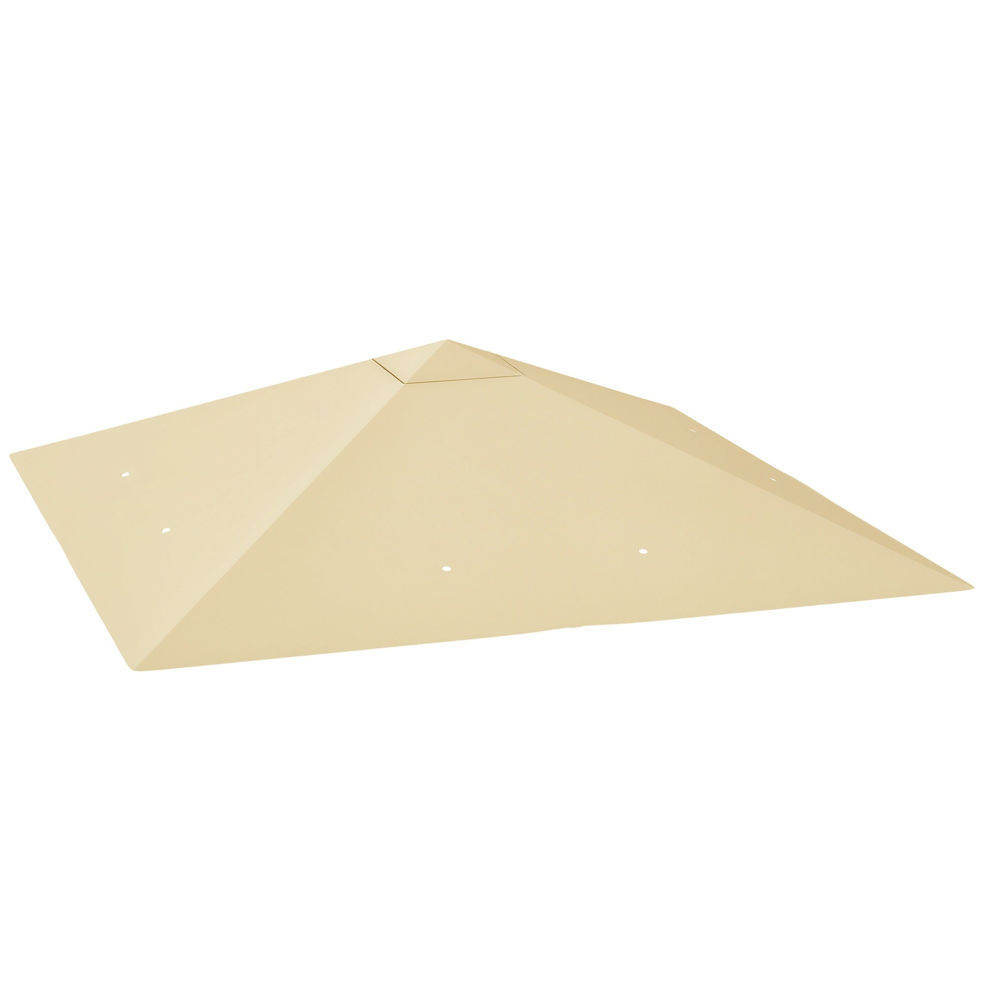 Udskiftningstag Til 3 X 3 M Pavillon, Vandafvisende, Upf30+, Udskiftningsovertræk Af Oxford Stof, 370 G Mâ², Beige Black Friday Arkswift Tilbud
