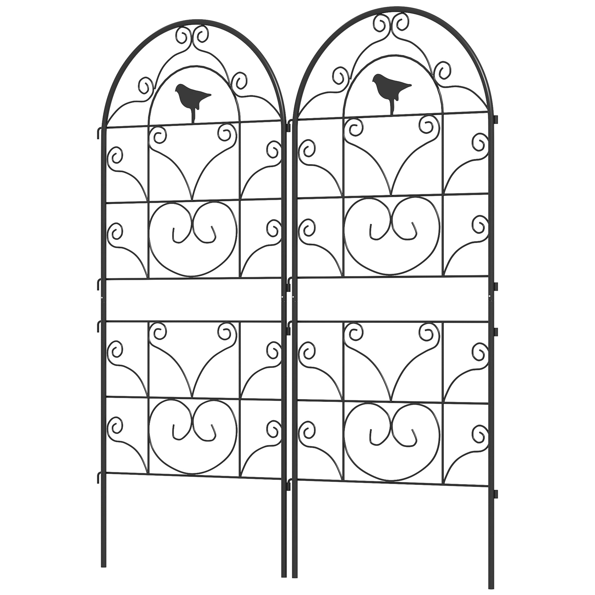 Metalespalier Sæt til Klatreplanter – Black Friday Tilbud!