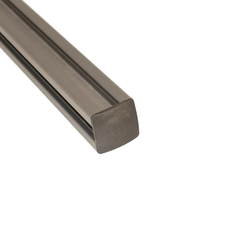 Premium Aluminiumstolpe 60 X 60 X 1800 Mm Antracitgrå Black Friday Hortus Tilbud