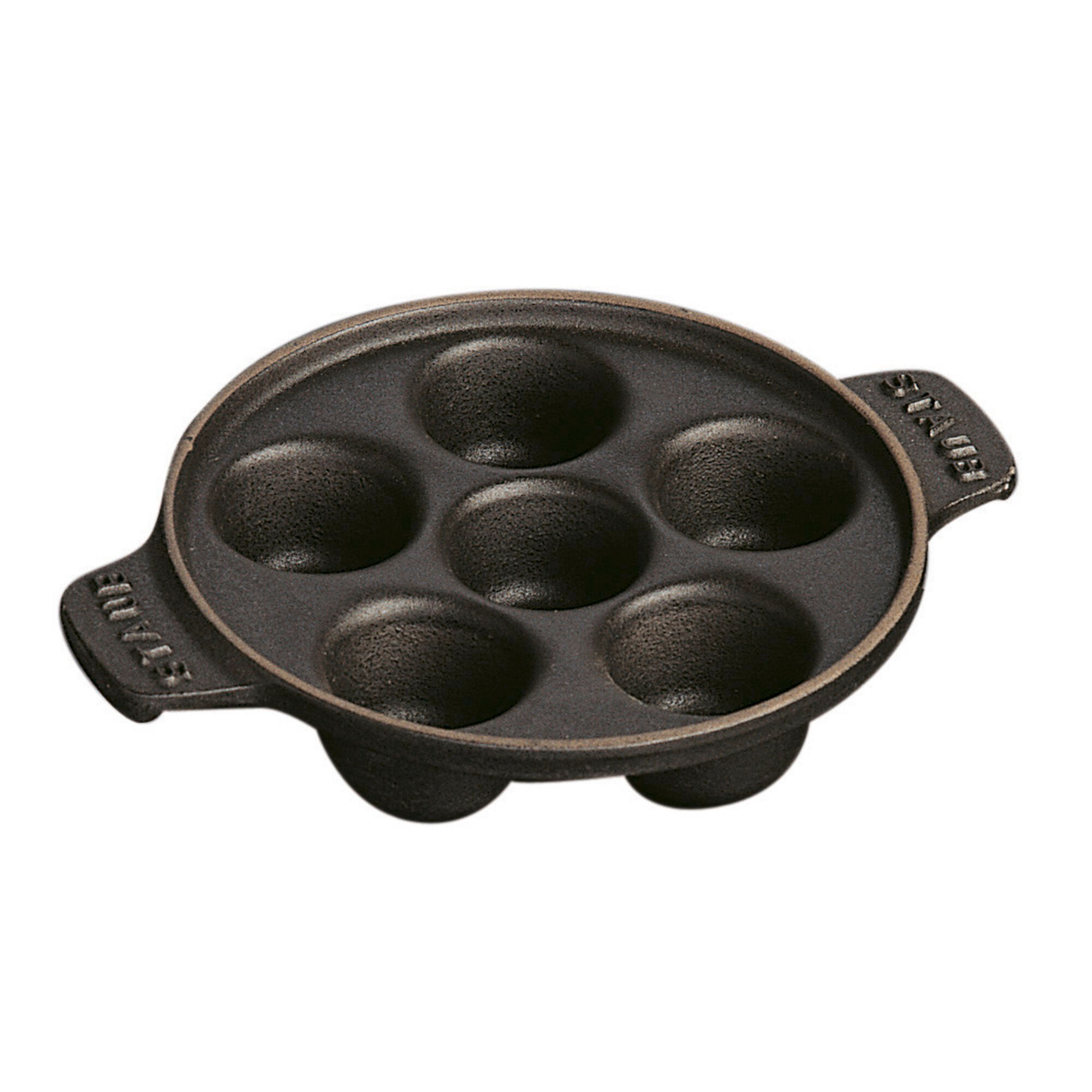 Snigelpande I Støbejern 14 Cm, Sort Black Friday Staub Tilbud