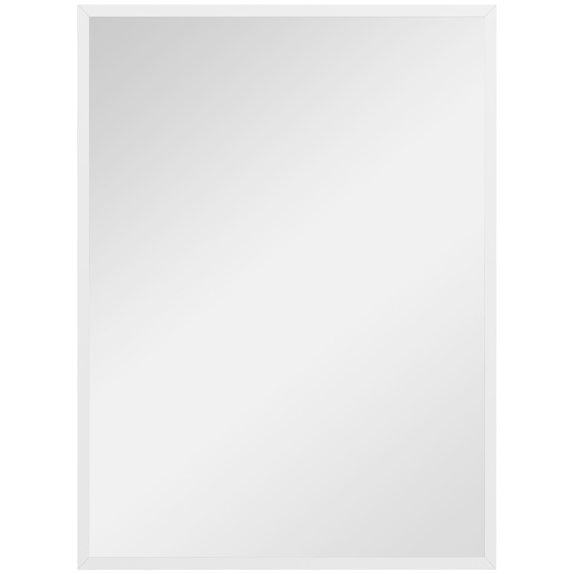 Vægspejl, 60 X 80 Cm, Dekorativt Hængespejl, Nem Montering, Skruer Medfølger. Black Friday Arkswift Tilbud